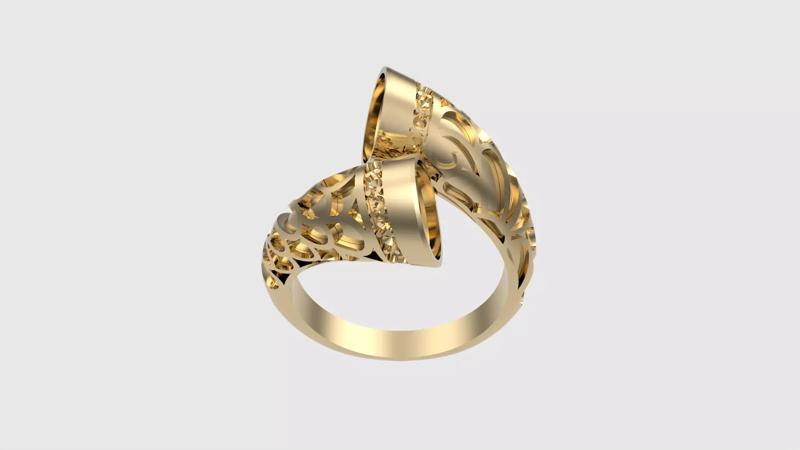Fashion Enamel Pattern Ring JDBCo
