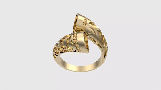 Fashion Enamel Pattern Ring JDBCo