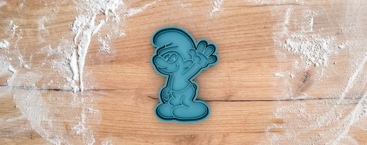 Smurf cookie cutter from the Smurfs