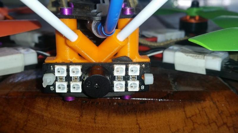 5" Alien rx, led and buzzer holder