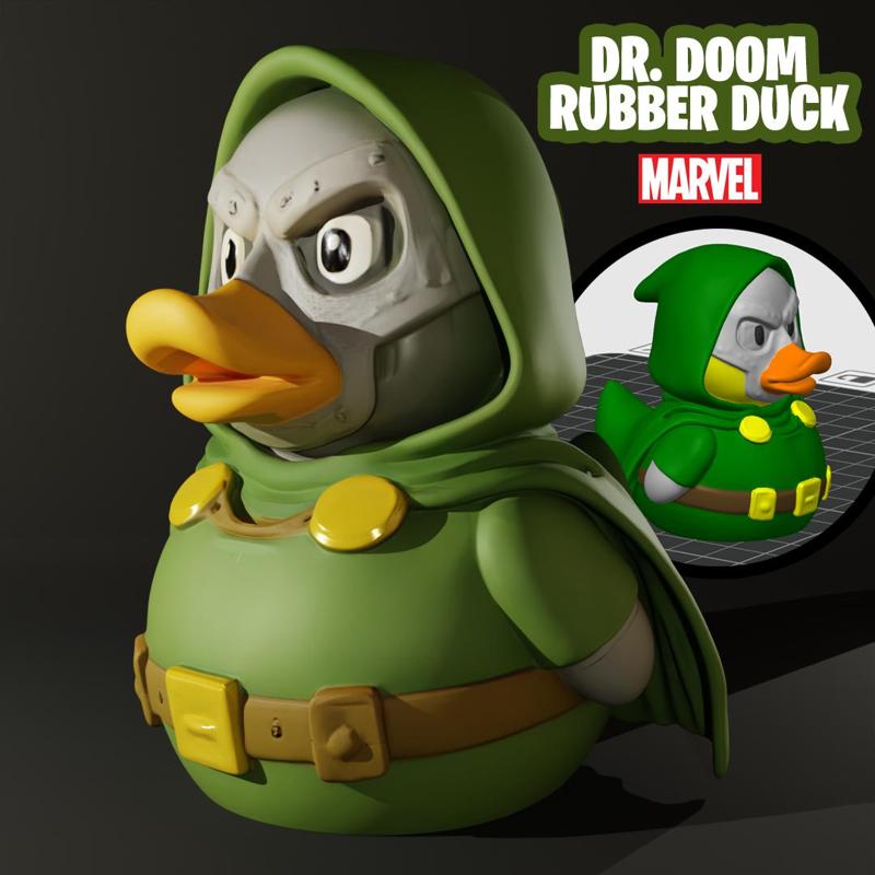 Rubber Duck - Doctor Doom from The Fantastic Four
