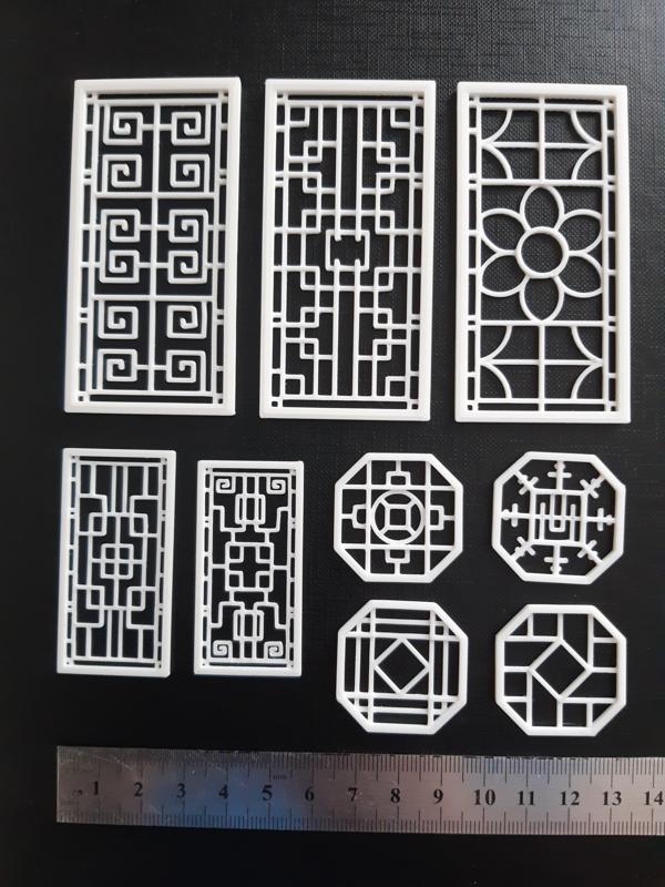 Set of Chinese window 20 PCS