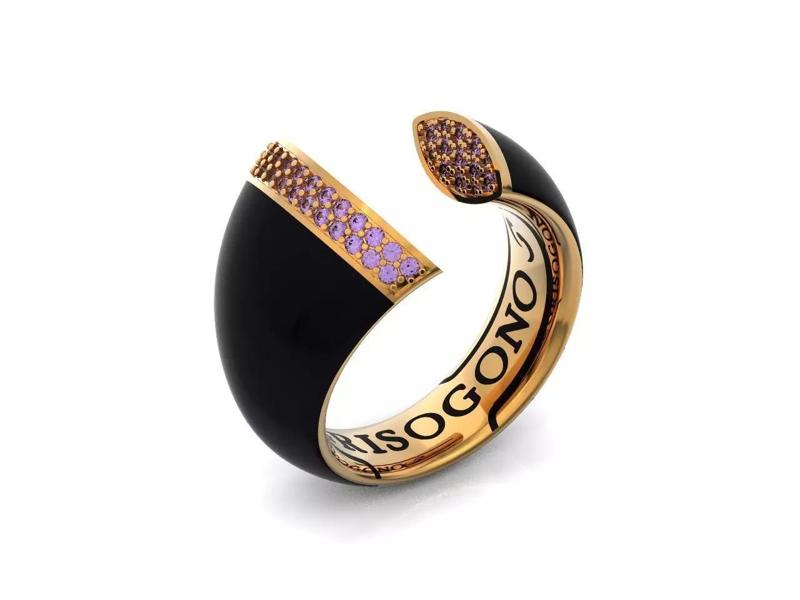 De Grisogono ring  Jewelry Black Bell Collection Ring  829