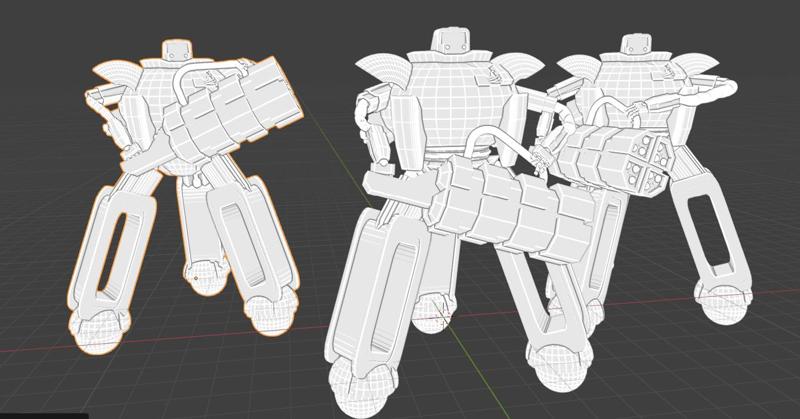 Heavy robotic infantry