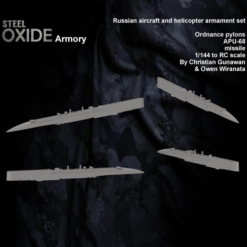 Russian suspended armament pylon APU-68