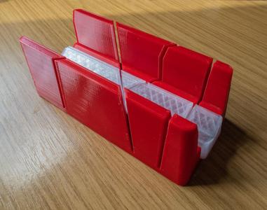 Mitre Block for Plastic Trunking & Conduit