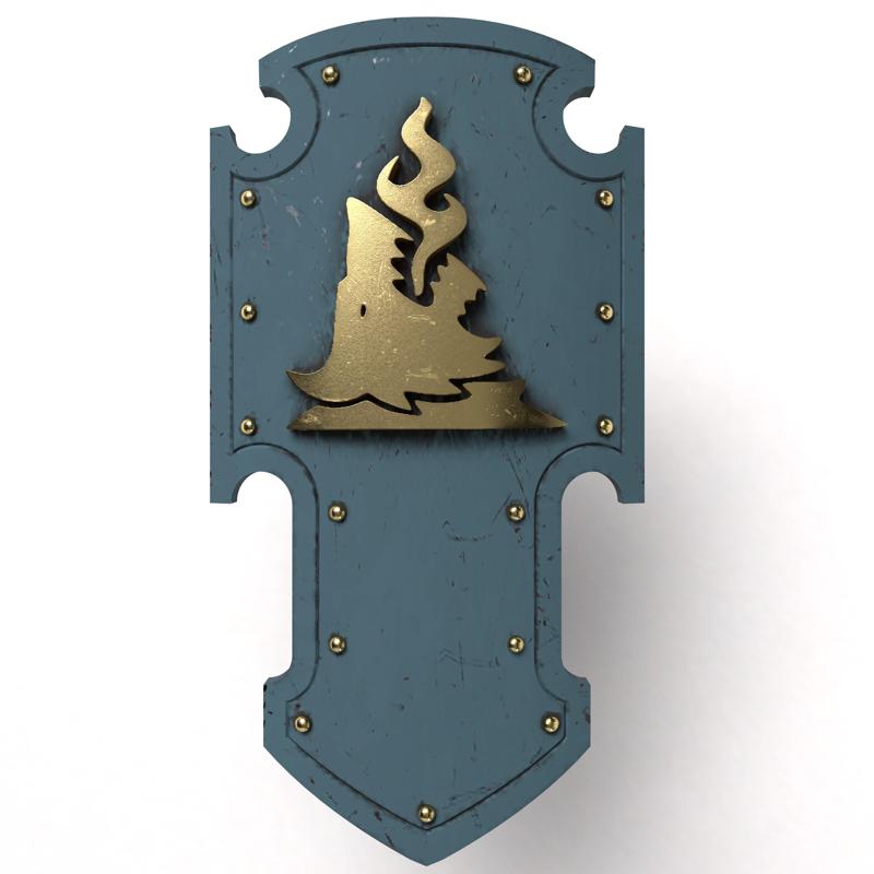 Space Wolves Firehowlers power shield