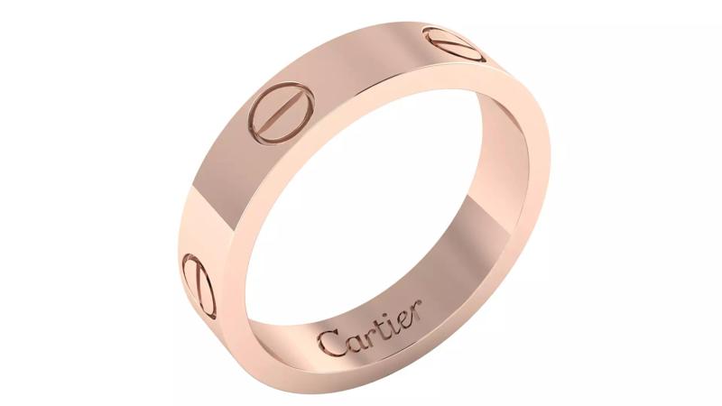 Cartier Love Ring Classic Model Size 70