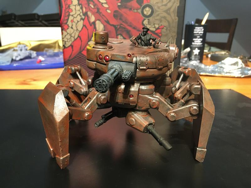 Grimdark Spider Tank - Lemon and Defender Variants