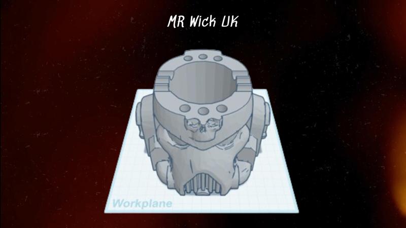 Space Chad Paint Wash Pot 08.