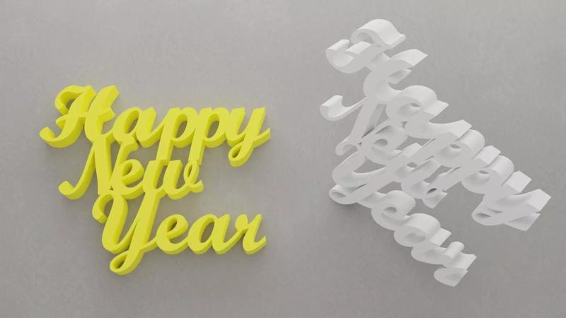 Chaveiro Feliz Ano Novo