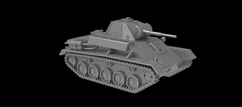 Light Tank T-70 (USSR, WW2)
