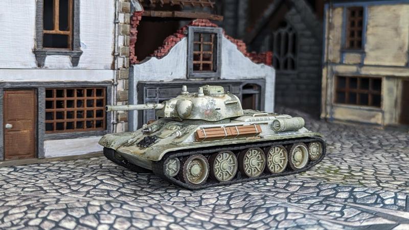 T-34/76 Tank (model 1941+model 1943) (USSR, WW2)