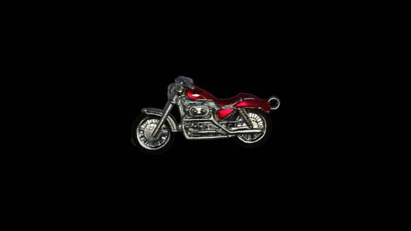 Keychain harley davidson motorcycle