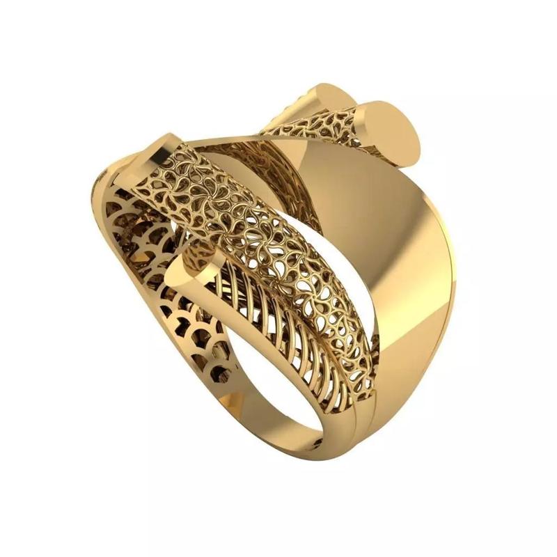 Lightweight Fusion Ring  Ready for Casting TR010
