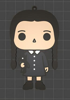 Wednesday 2 keychain