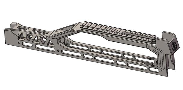 QBZ95 Longbow Rail for BINGFENG type97 gelball blaster