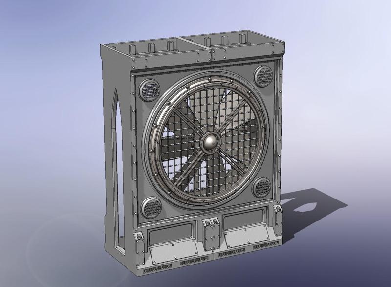 Fan Wall Zone Mortalis 28mm