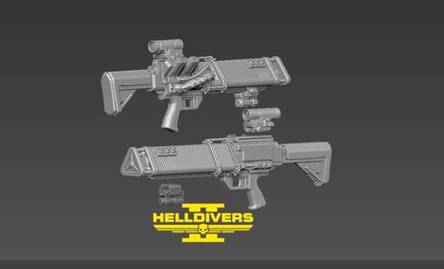 LAS-5 Scythe HELLDIVERS 2