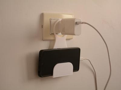 Phone Holder for Wall Charger