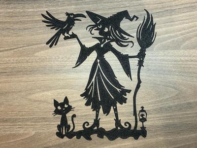 Witch decoration