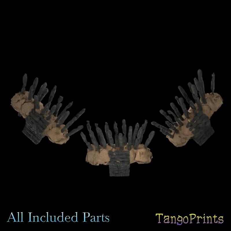 Free Miniature Terrain - Spike Entrenchments