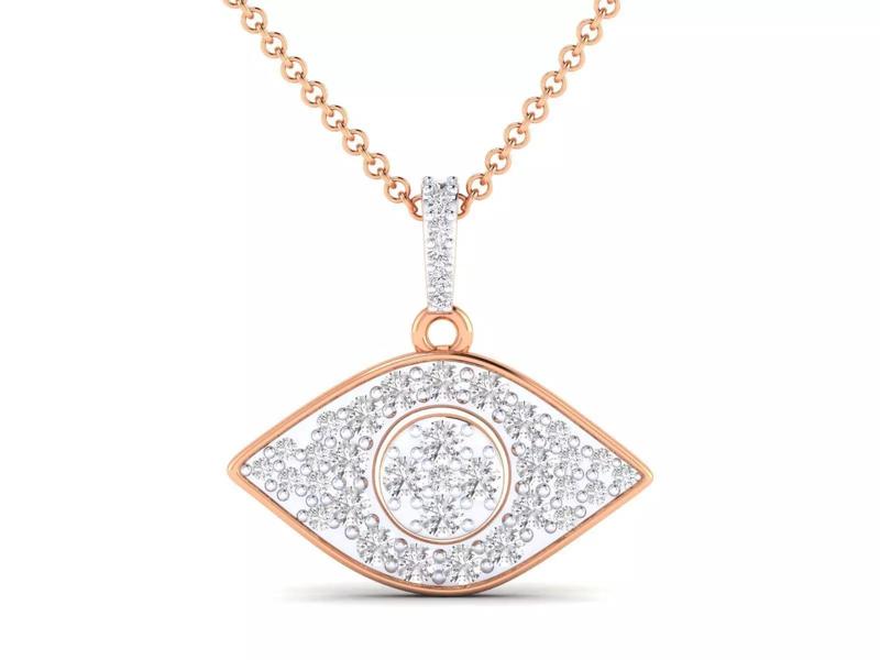 Devil Eye 3dm stl render detail