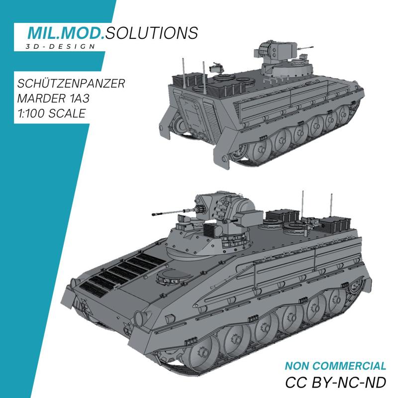 Marder 1A3 Bundeswehr infantry fighting vehicle