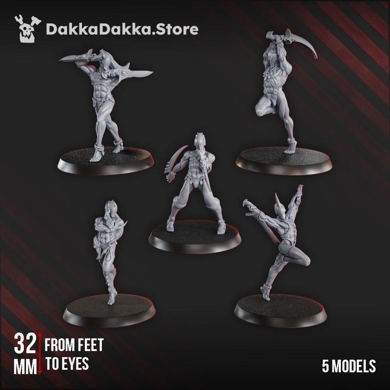 Living Mannequins Squad (x5)