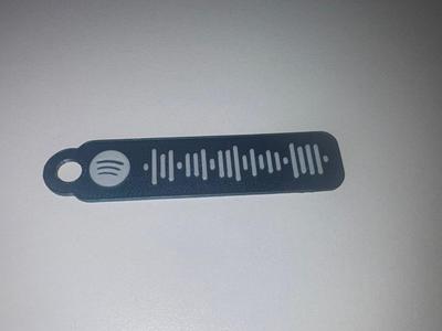 Customizable Spotify Keychain