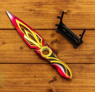 Valorant Mystbloom Knife with Stand – 3D Printable STL Model | Gaming Collectible