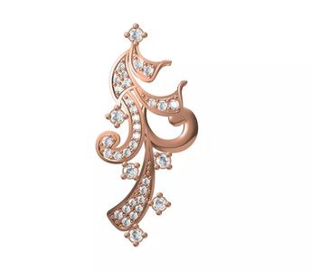 Women Unique Pendant STL JCD Details