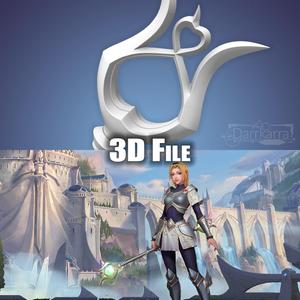 Lux Wild Rift STL file