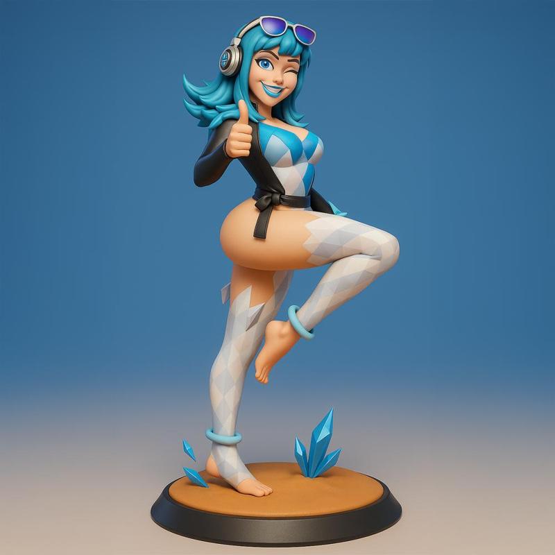 LUNA SNOW – COOL SUMMER 3D Model (Fan Art)