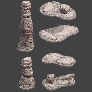 Shroudfall Terrain - Rocky Outcrops [bundle]