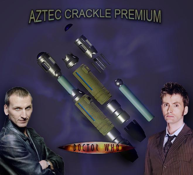 Doctor Who Sonic Screwdriver 9th Christopher Eccleston and 10th David Tennant CRACKLE PREMIUM