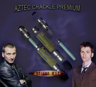 Doctor Who Sonic Screwdriver 9th Christopher Eccleston and 10th David Tennant CRACKLE PREMIUM
