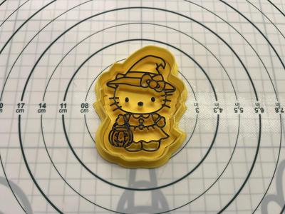 Hello Kitty halloween cookie cutter