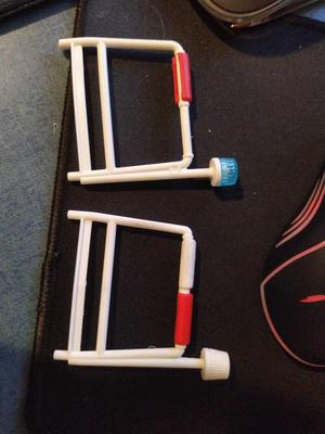 Back bars compatible with playmobil fire buggy