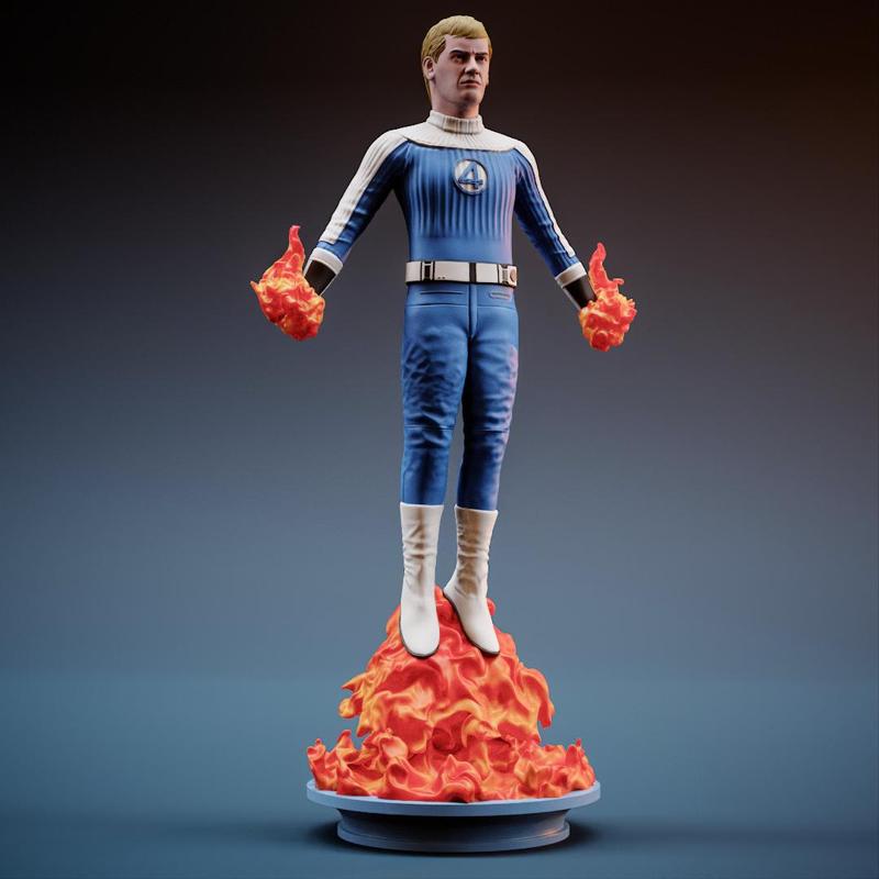 Human Torch (Joseph Quinn) UCM - Fantastic Four