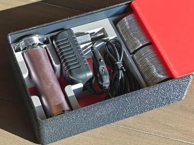 Mini sander storage box (Foot sander)