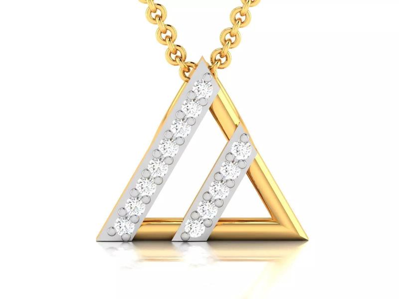 Women Pendant 3DM STL OBJ FBX Render Details