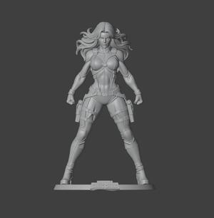 Silver Sable Marvel Comics Action Figure