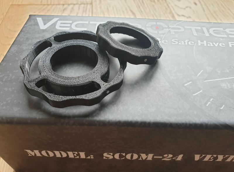 X2 Vector Optics Veyron 3 4 6 Parallax Wheels 44 & 60 X 6mm Air Rifle Scope Pistol