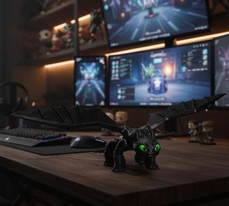 Flexi Toothless STL file! 🐉✨