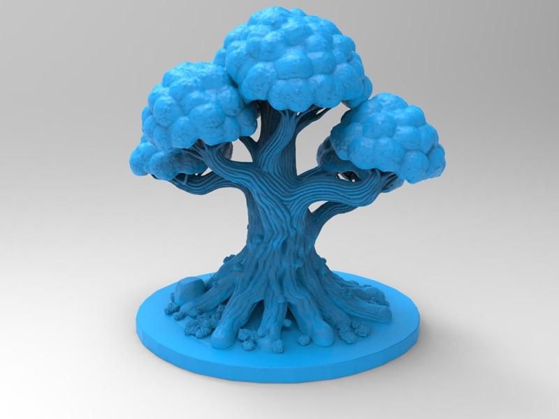Ancient Worldtree STL - BuildWorlds