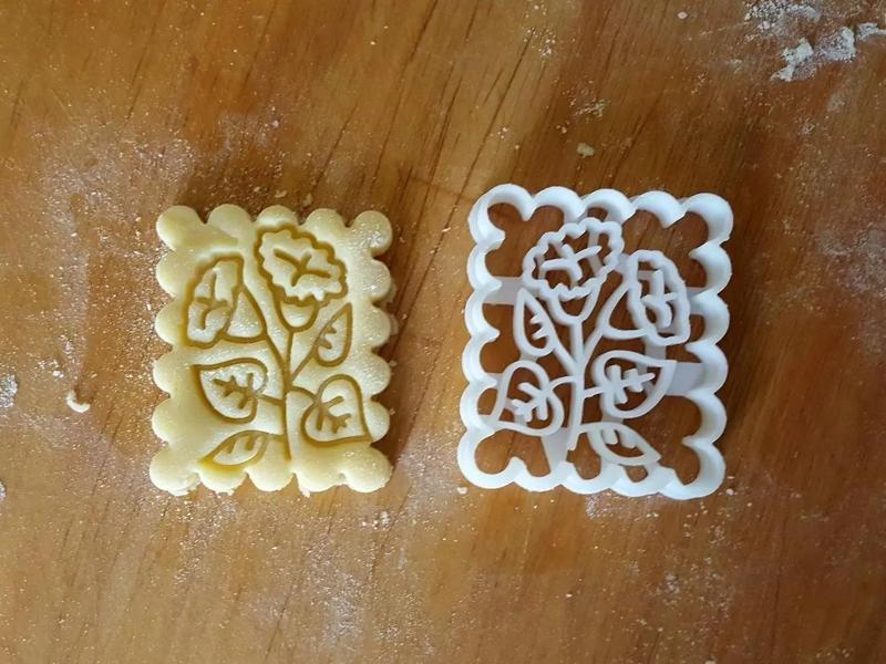 Campanula Bells Flowers Cookie Cutter version 1