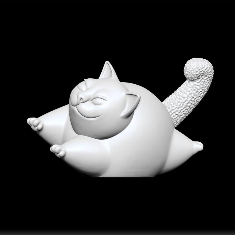 Cat - funny cat - cute cat - decorative cat