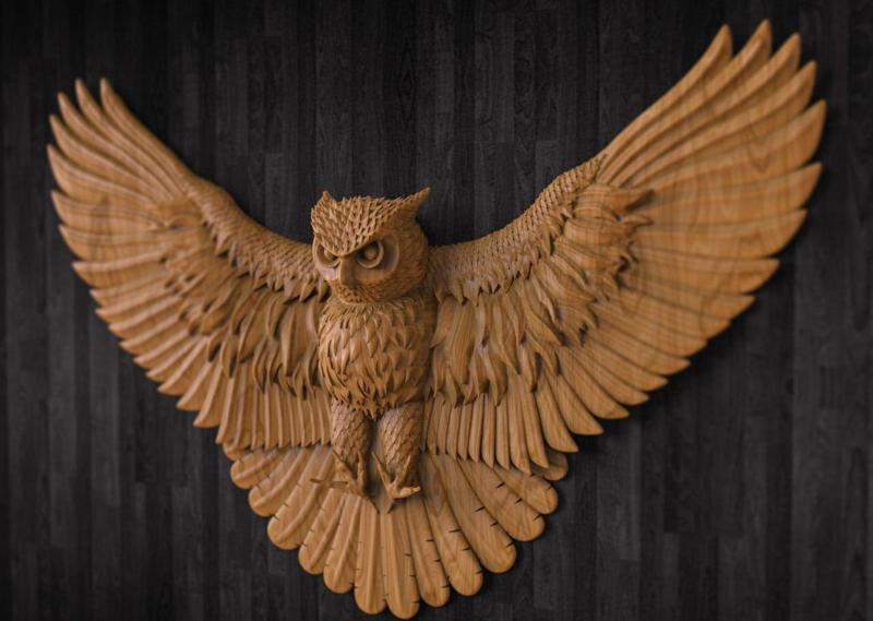 Wall Art Owl