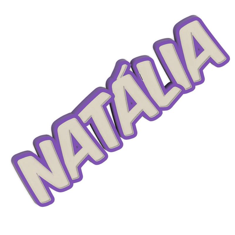 NATÁLIA - LED LAMP WITH NAME (NAMELED)
